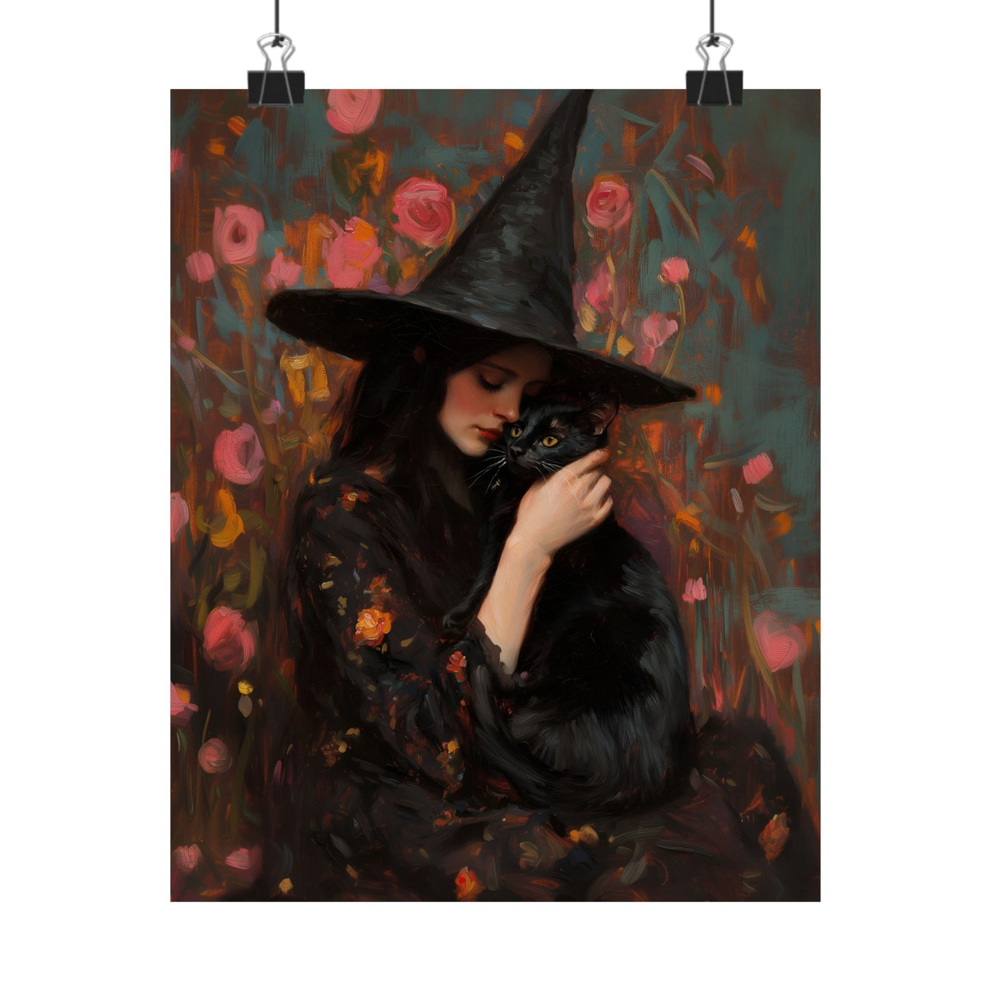Witch with a Cat