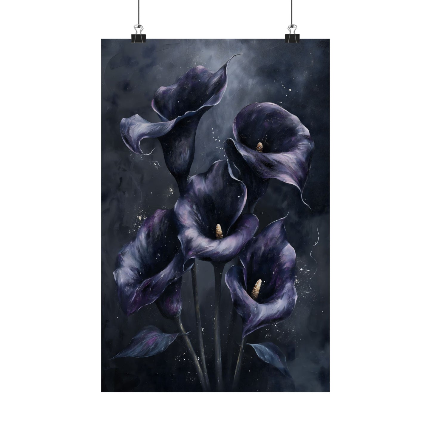 Moody Dark Flowers