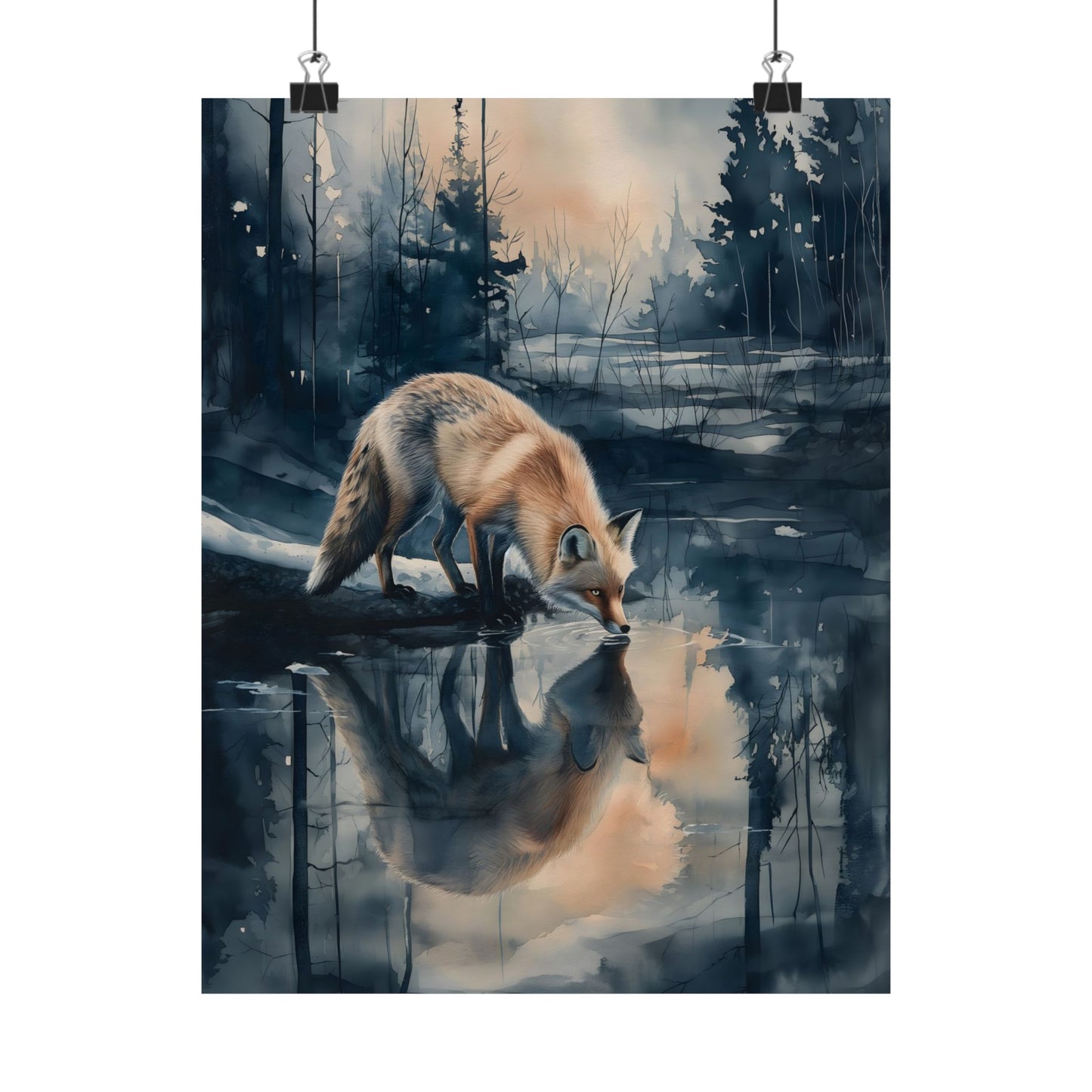 Fox at Evening
