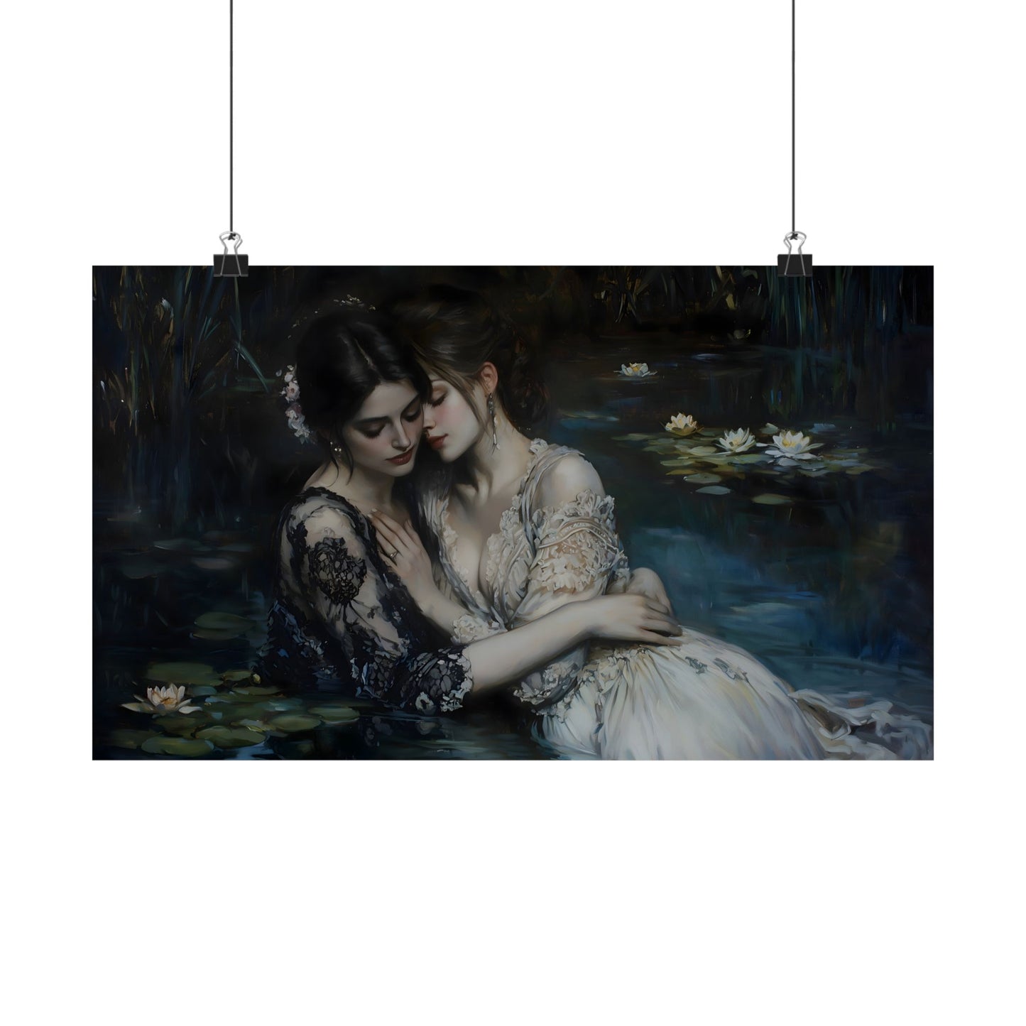 Lovers Art Print