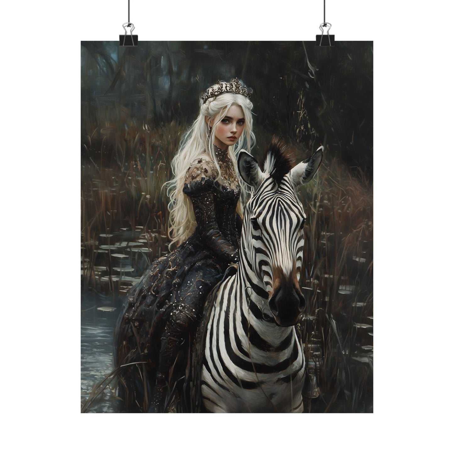 Zebra Art Print