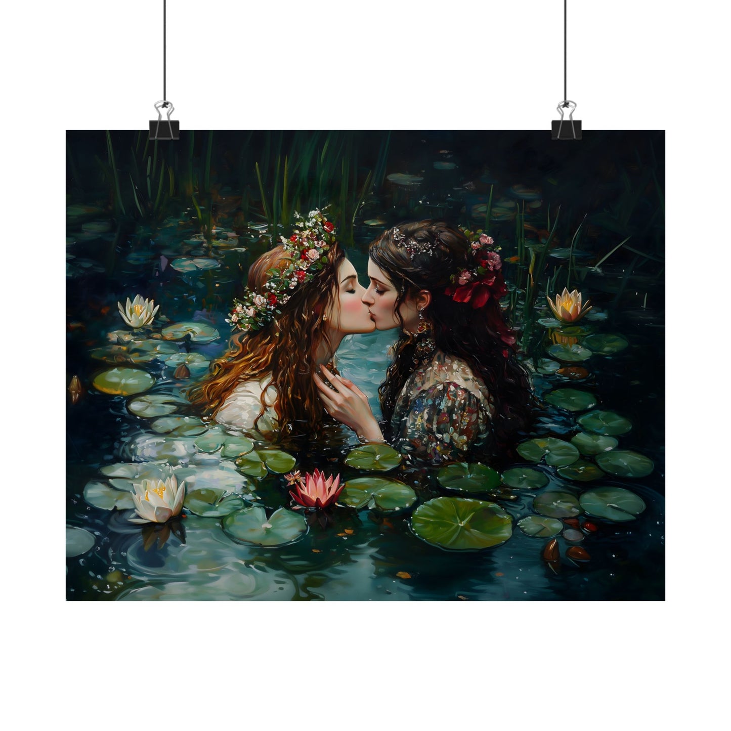 Ophelia in Love Art Print