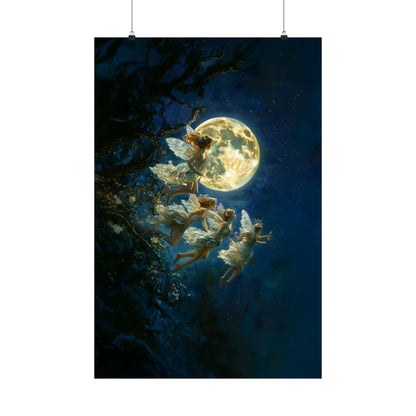 Fairies at Midnight Art Print