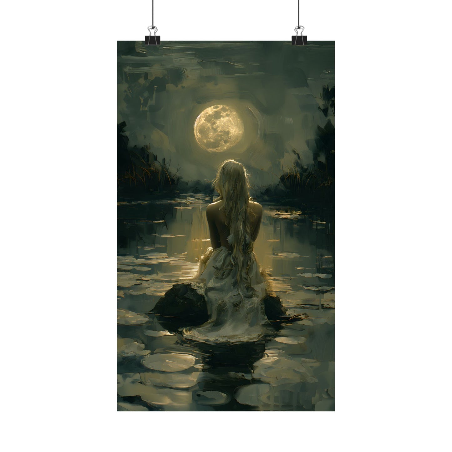 Full Moon Art Print