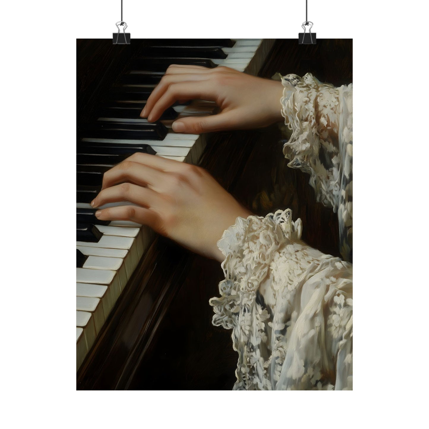 Piano Art Print