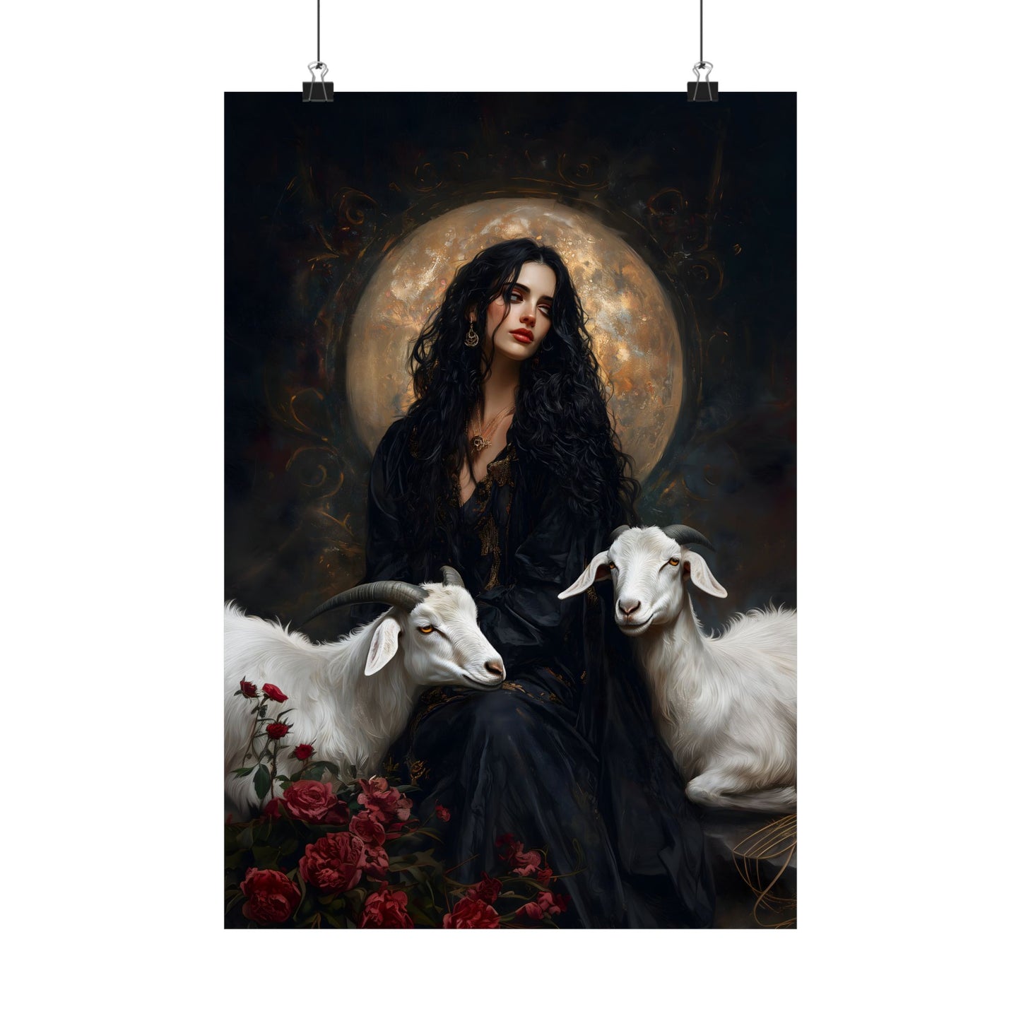 Goats Art Print