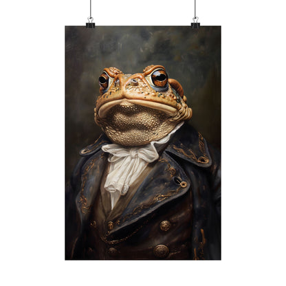 Elegant Toad Art Print