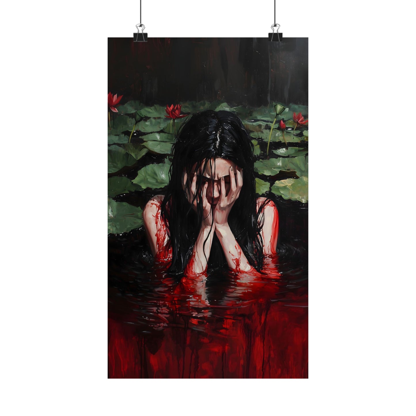 Blood Art Print