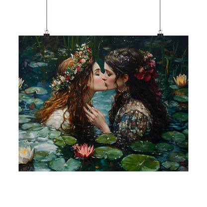 Love Lake Art Print