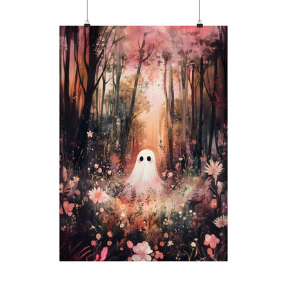 Floral Ghost Art Print