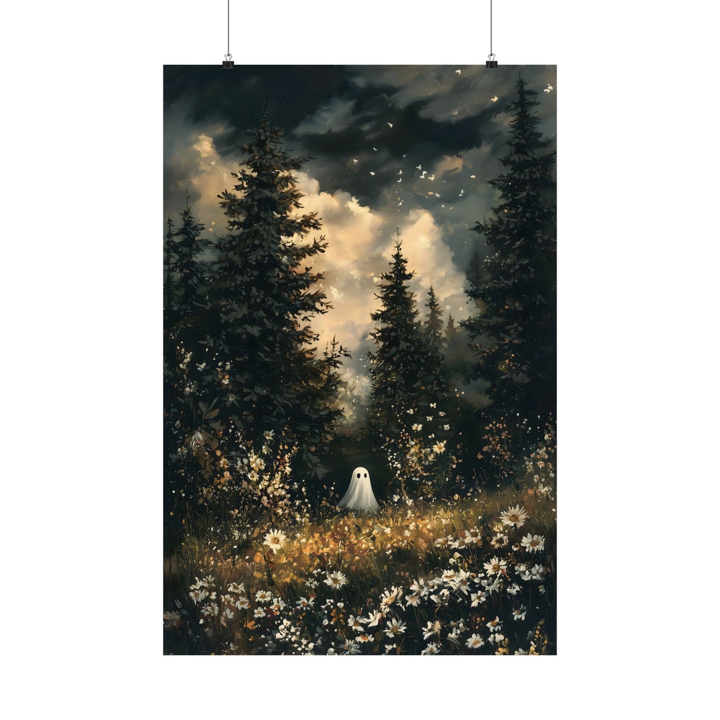 Whimsy Ghost Art Print