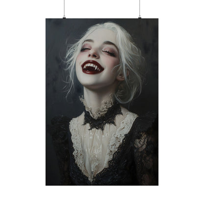 Vampire Beauty Art Print