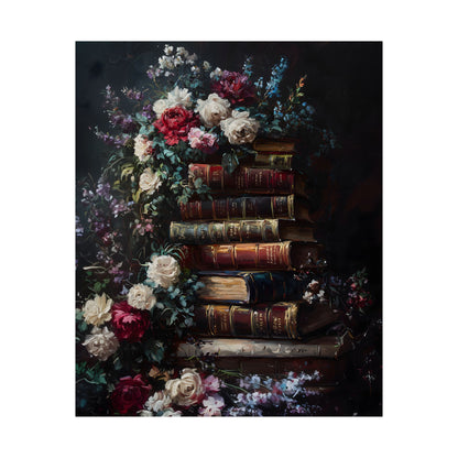 Stack of Books Art Print