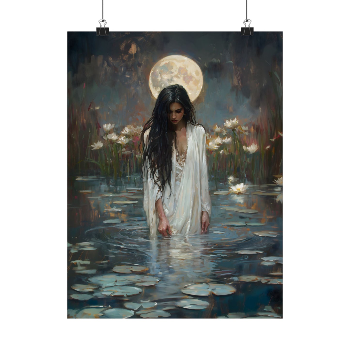 Full Moon Art Print