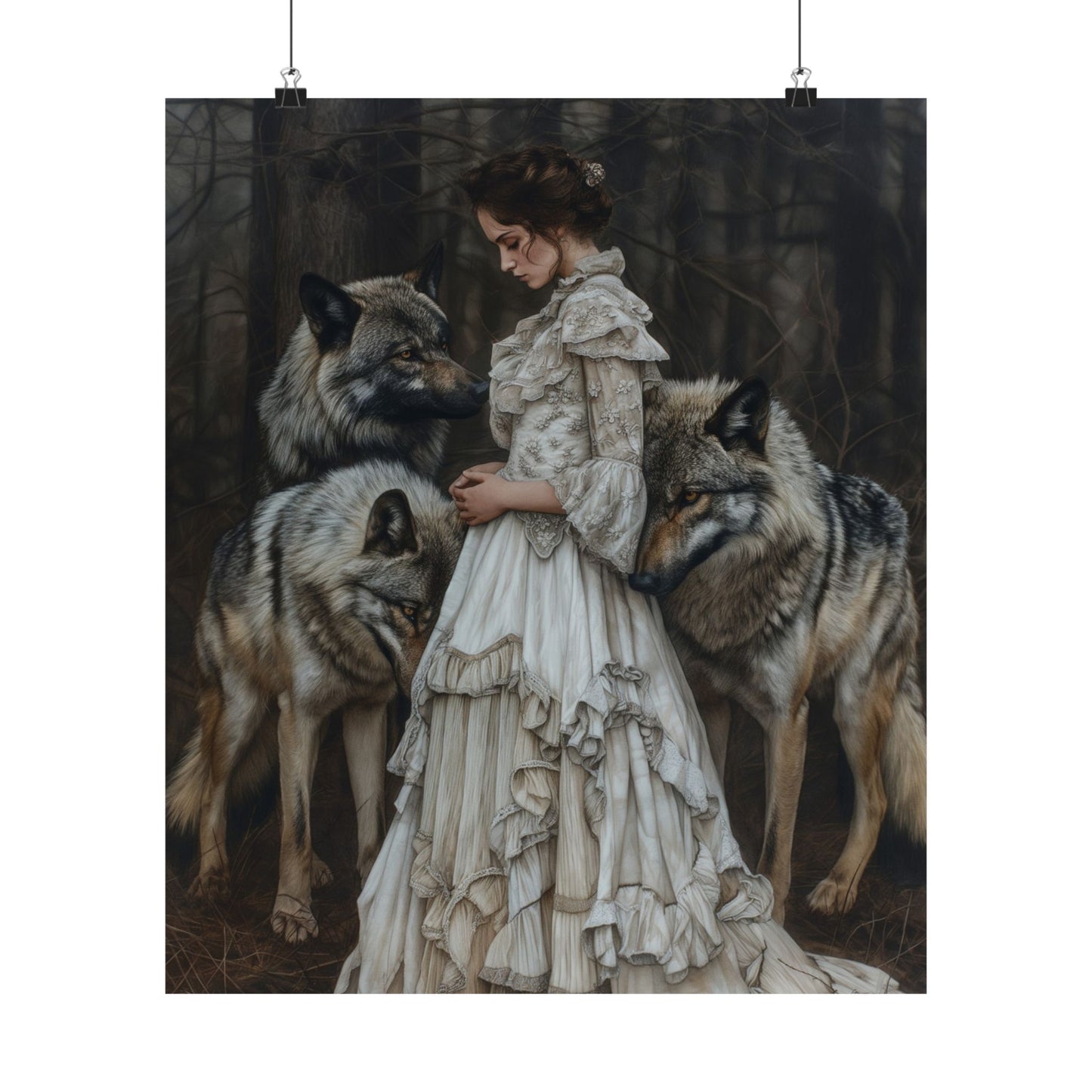 Wolves Art Print