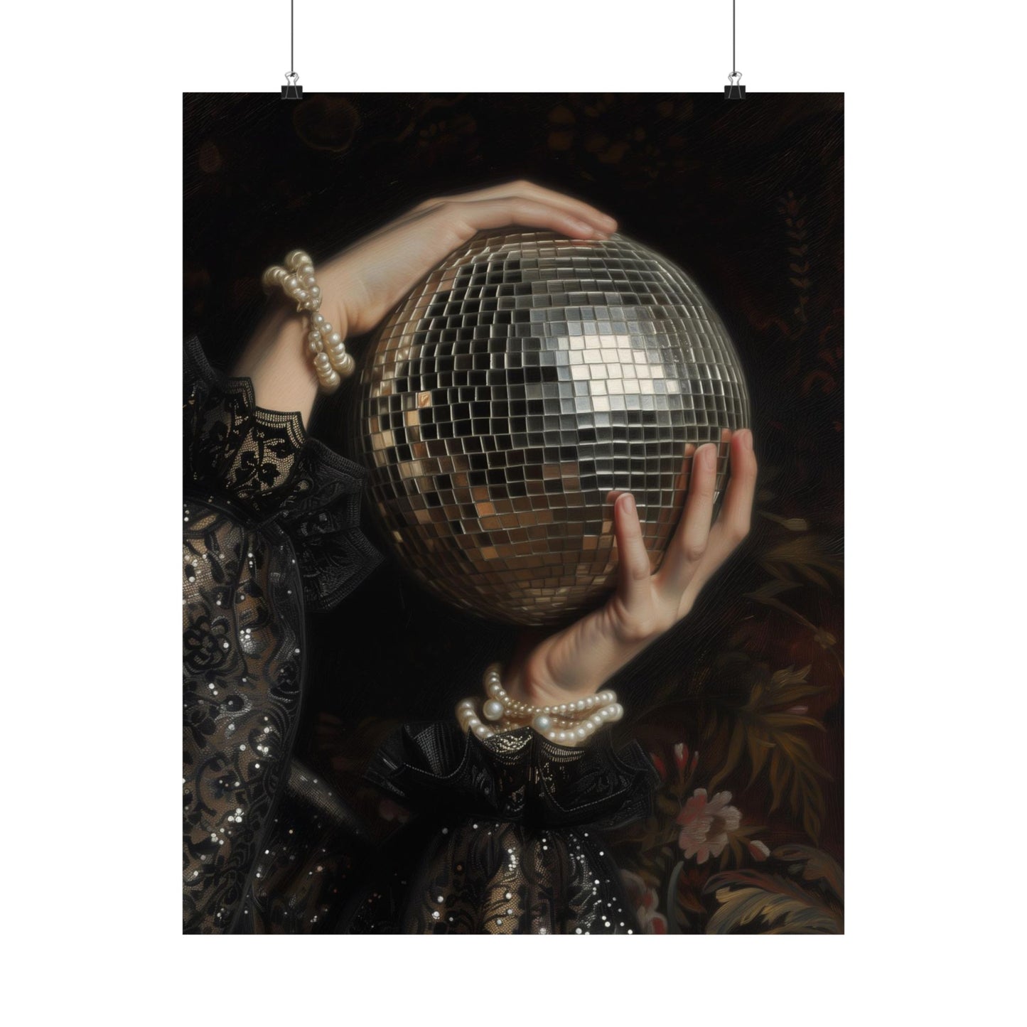 Disco Ball Art Print