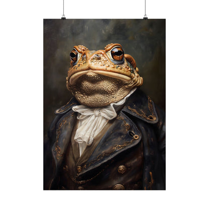 Elegant Toad Art Print