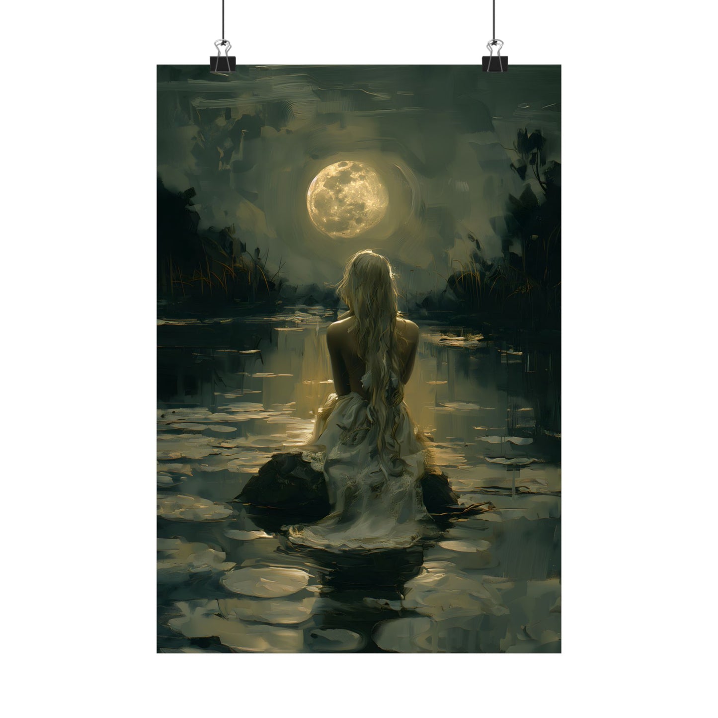 Full Moon Art Print