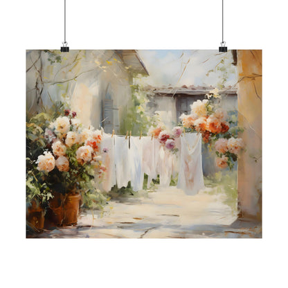 Laundry Art Print