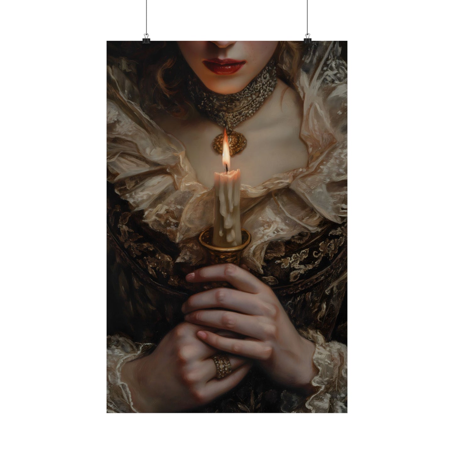 Candle Art Print