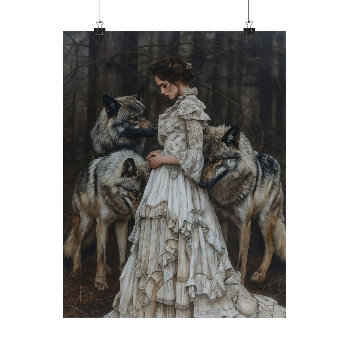 Wolves Art Print