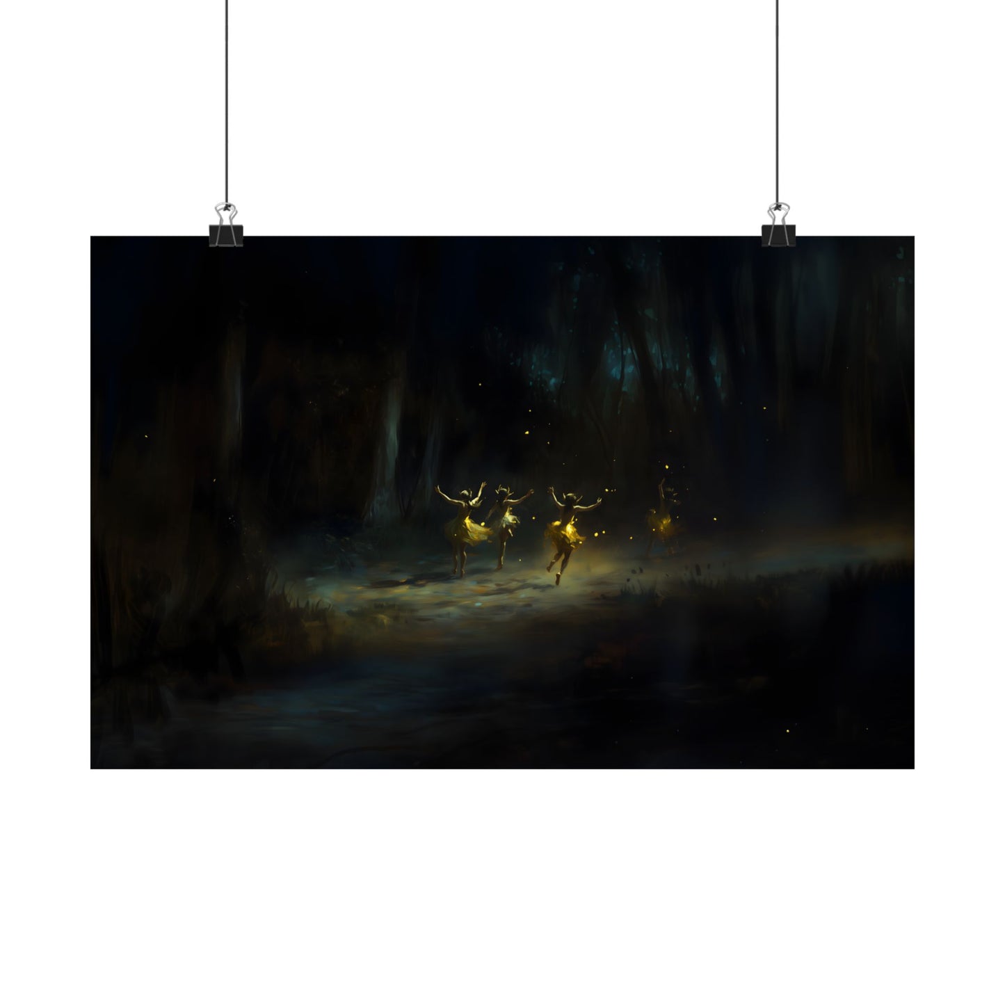 Fairies Forest Art Print