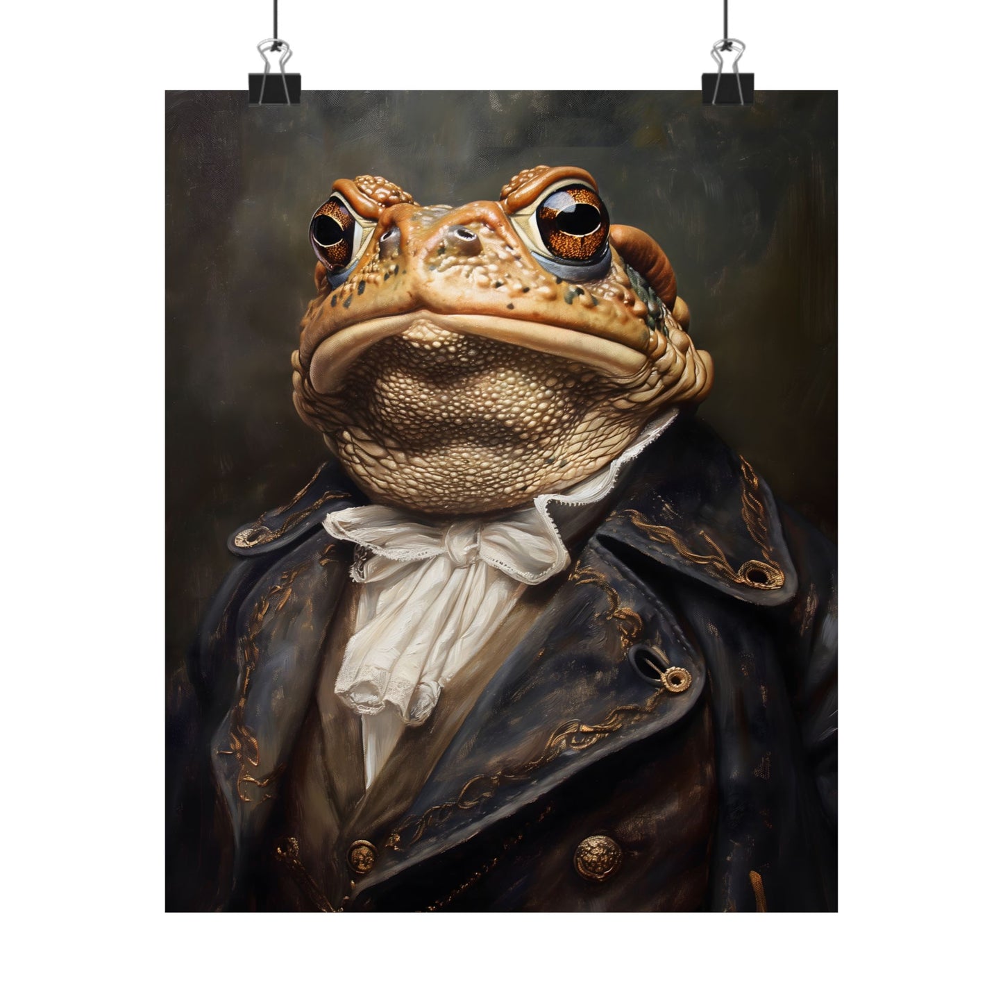 Elegant Toad Art Print