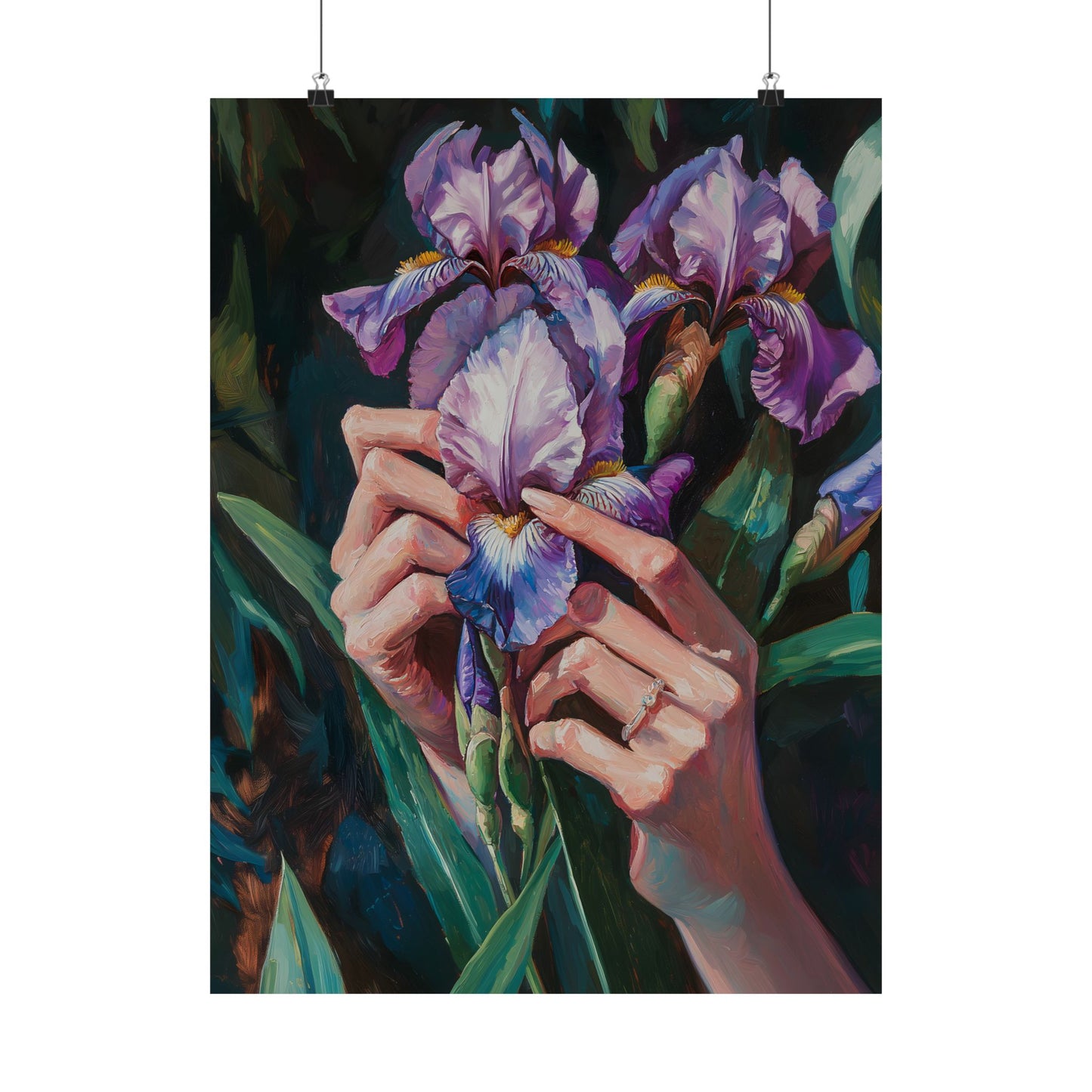 Iris Art Print