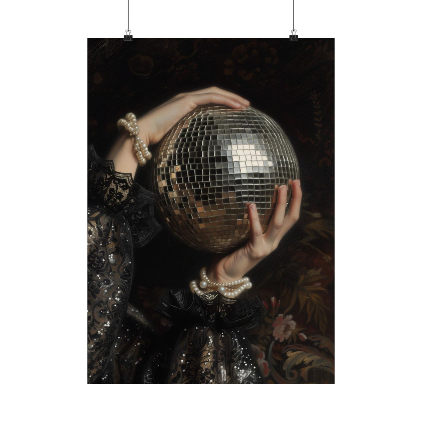 Disco Ball Art Print