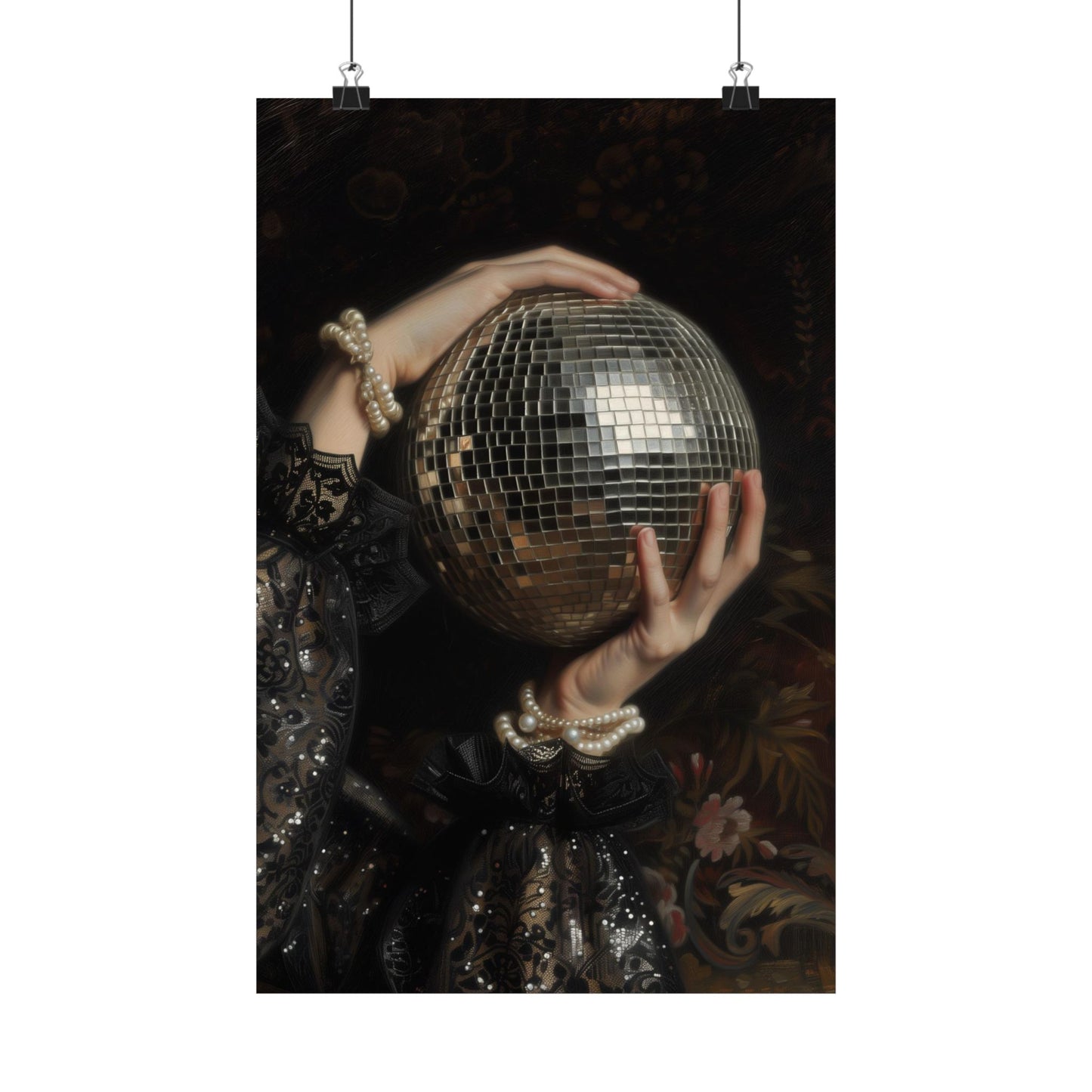 Disco Ball Art Print