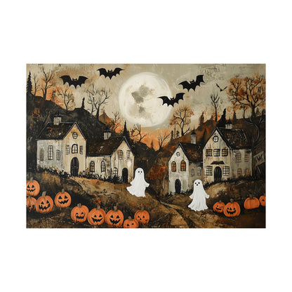 Halloween Town Art Print