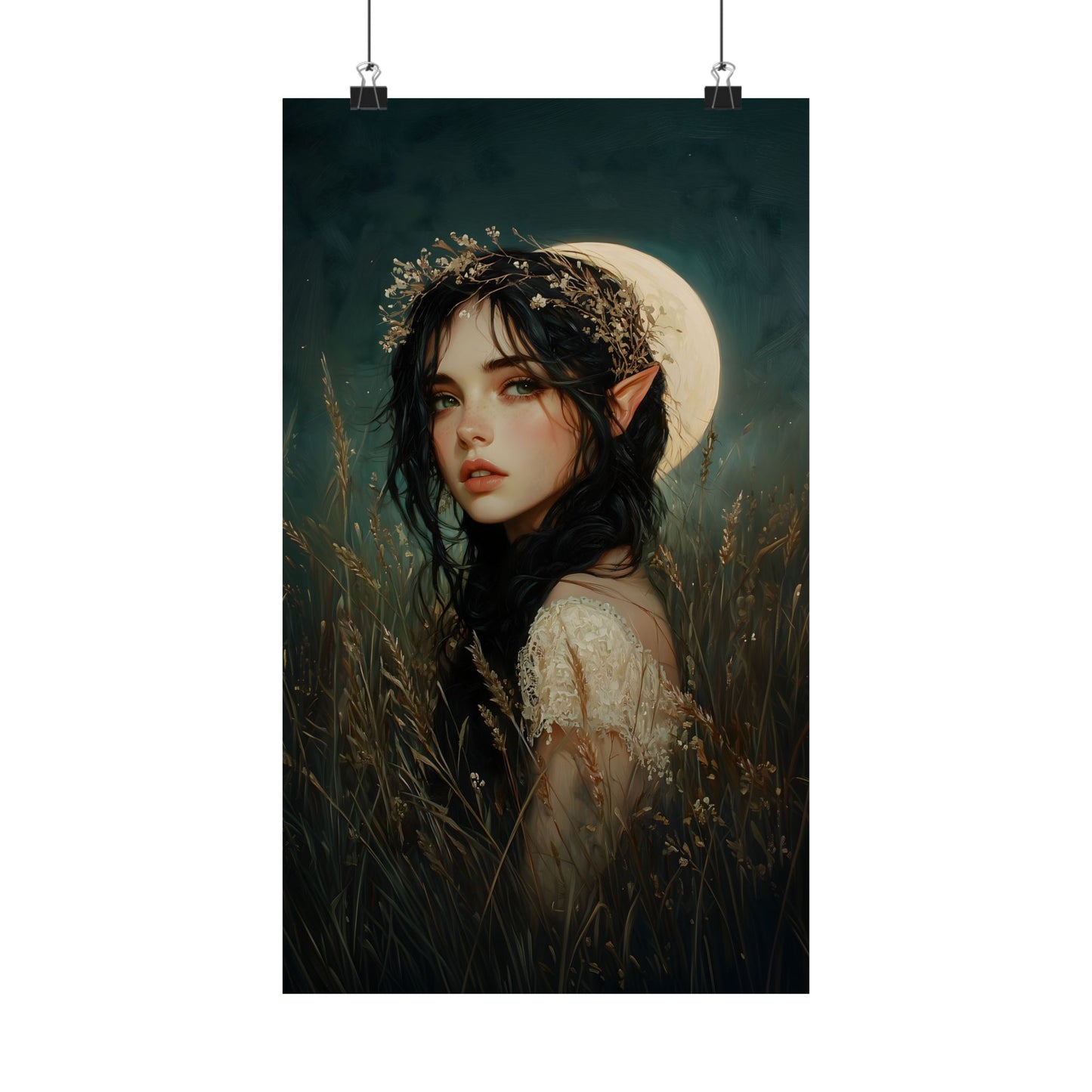 Elven Moon Art Print