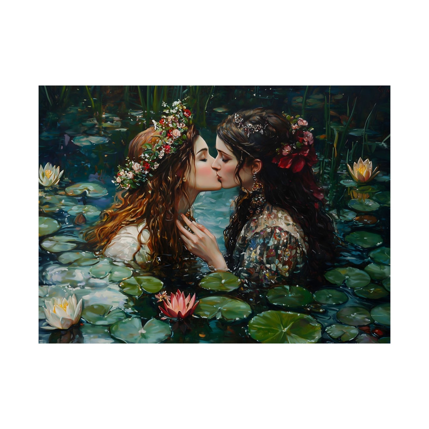 Love Lake Art Print