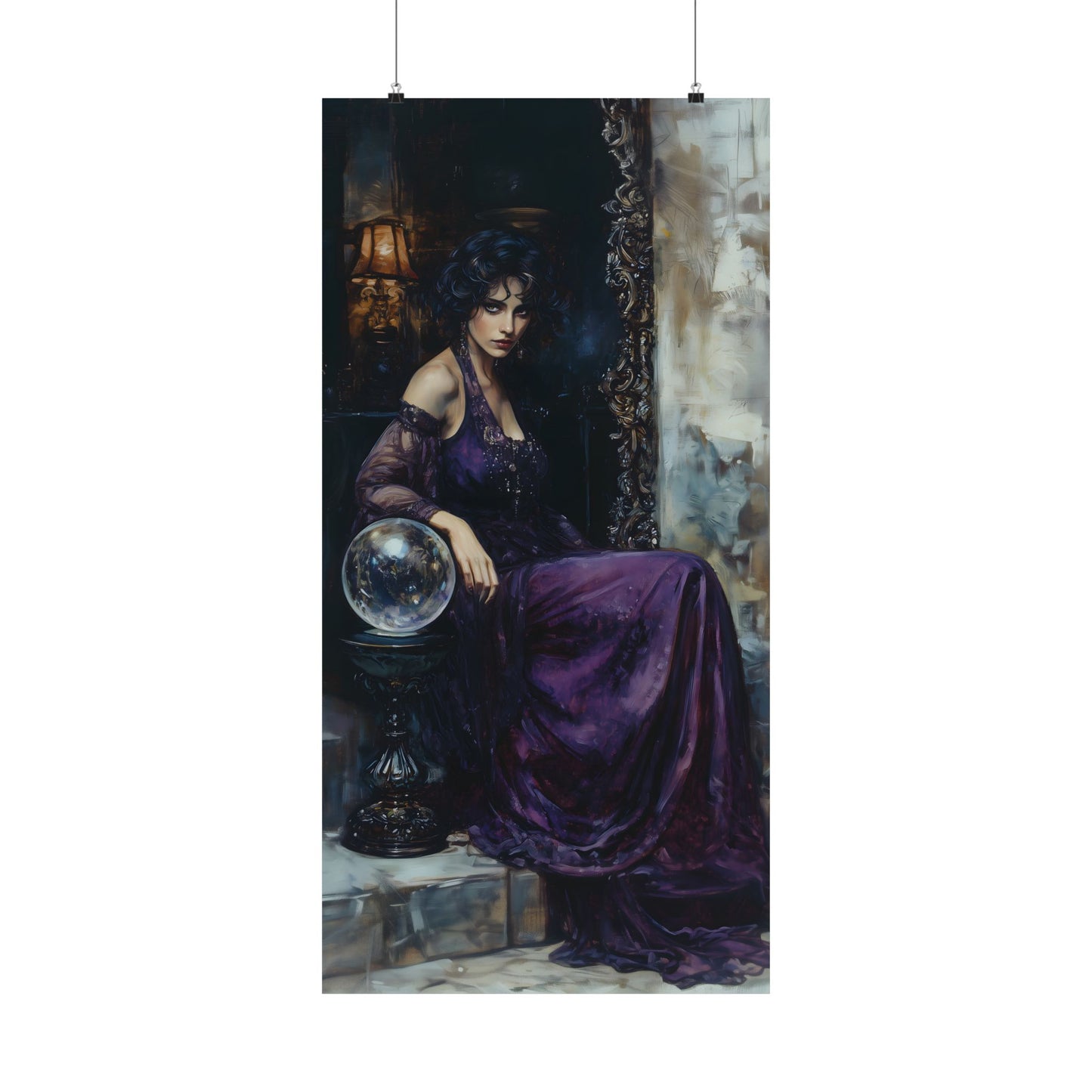 Purple Witch Art Print