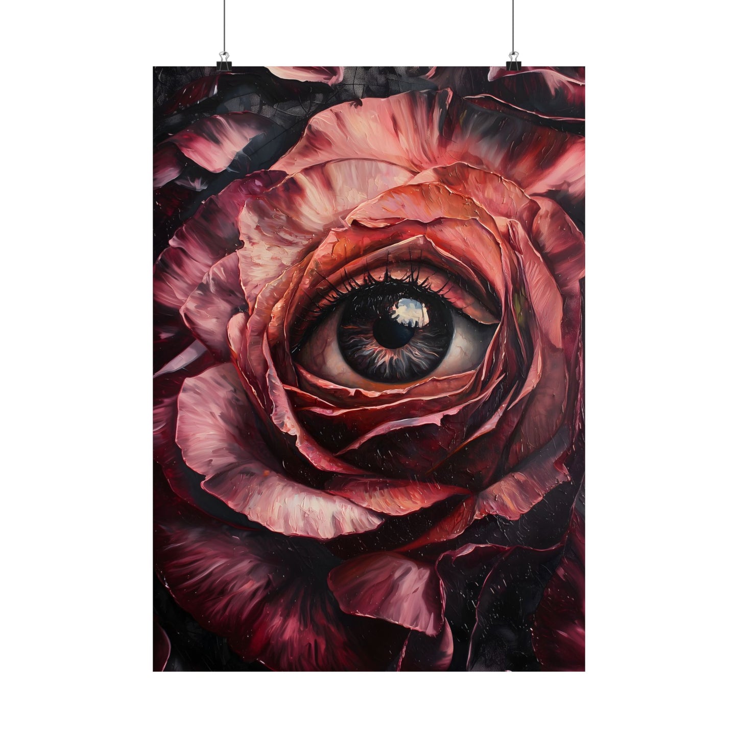 Floral Eye Art Print