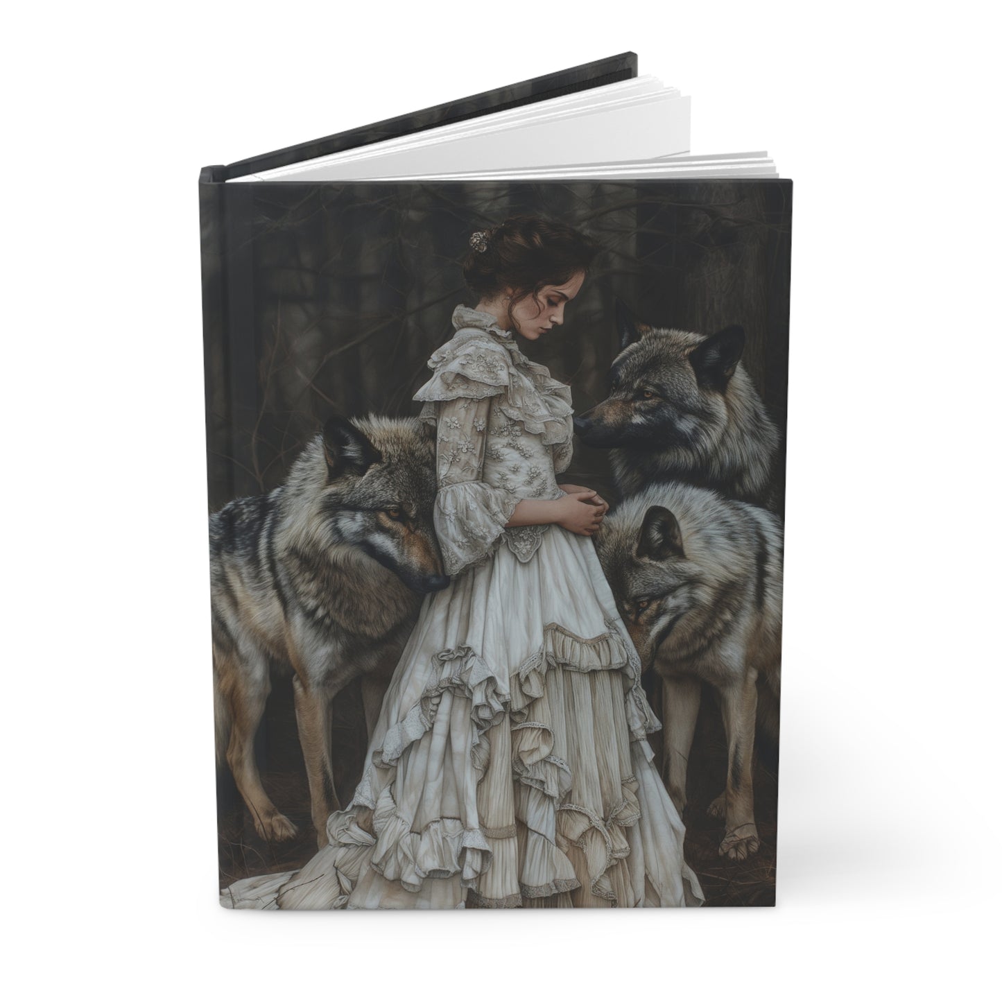 Wolves Hardcover Notebook