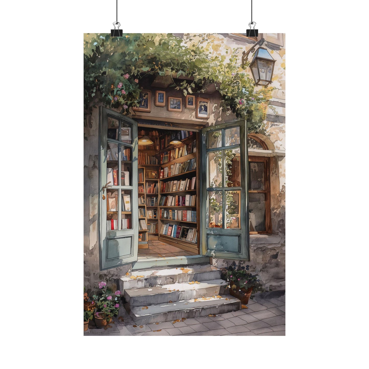 Book Shop Art Print