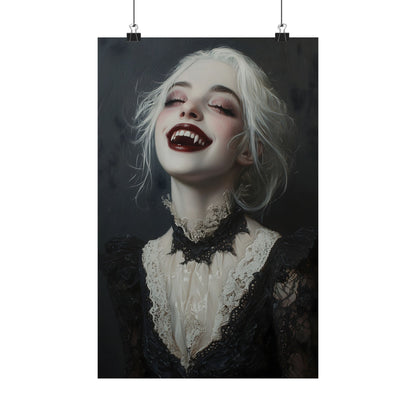 Vampire Girlie Art Print