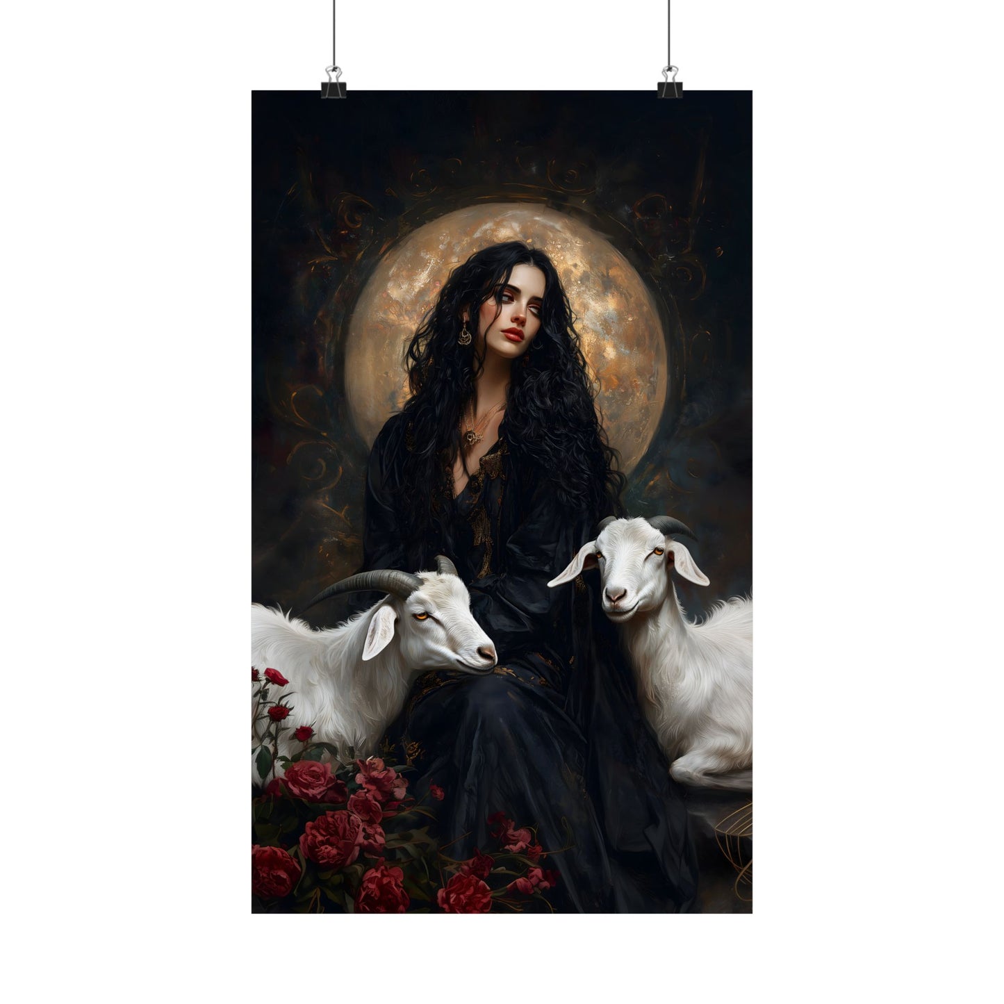 Goats Art Print