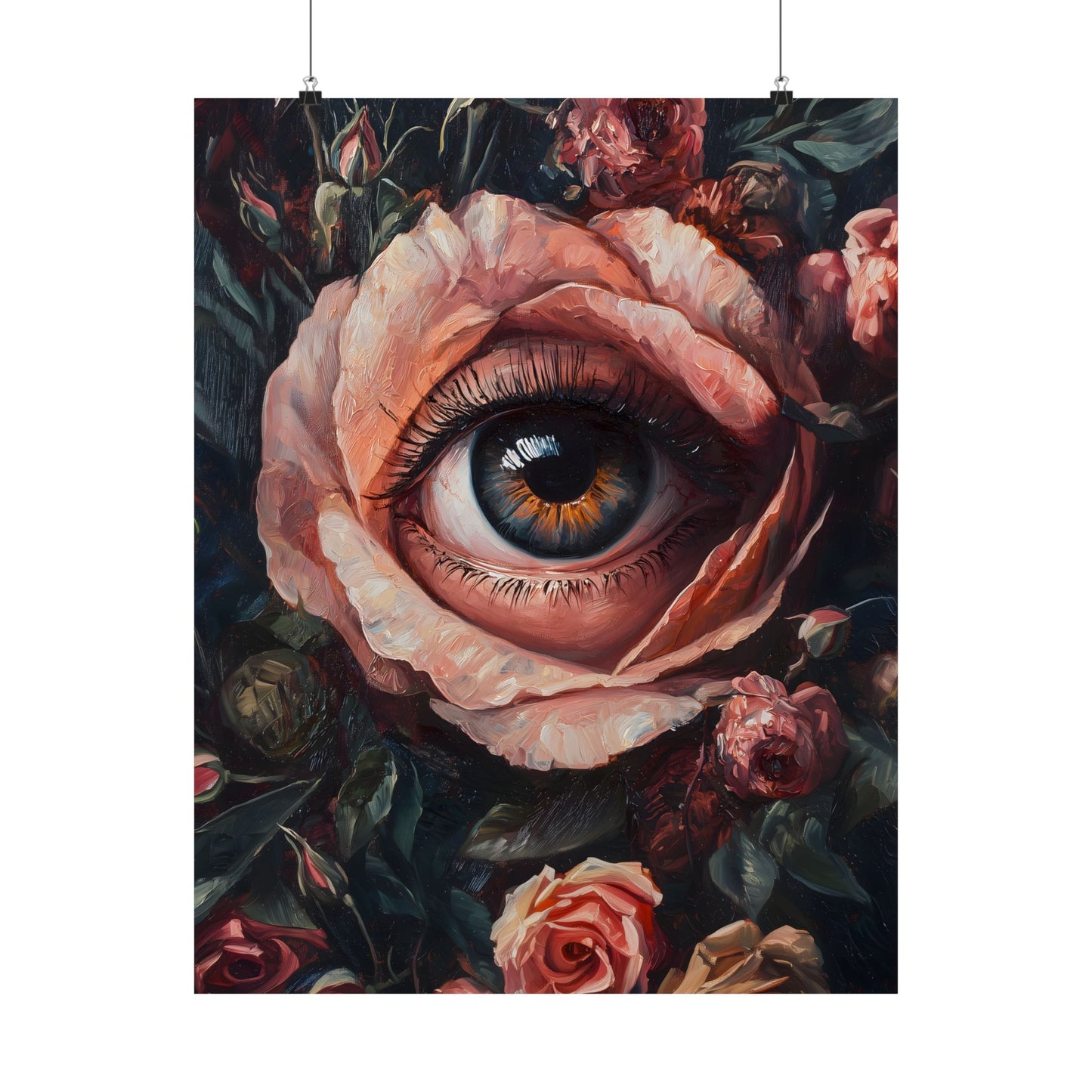 Floral Eye Art Print