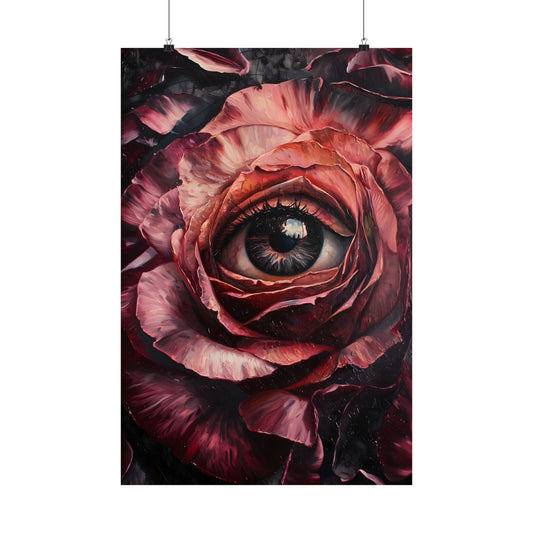 Floral Eye Art Print