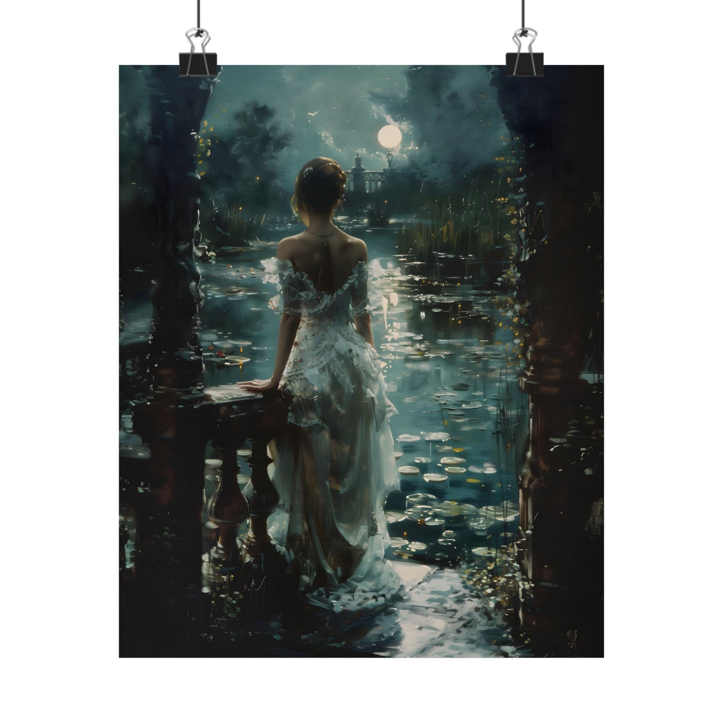 At Night Art Print