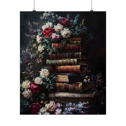 Stack of Books Art Print