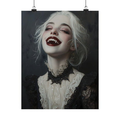 Vampire Beauty Art Print