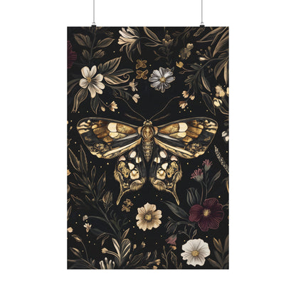 Dark Moth Art Print