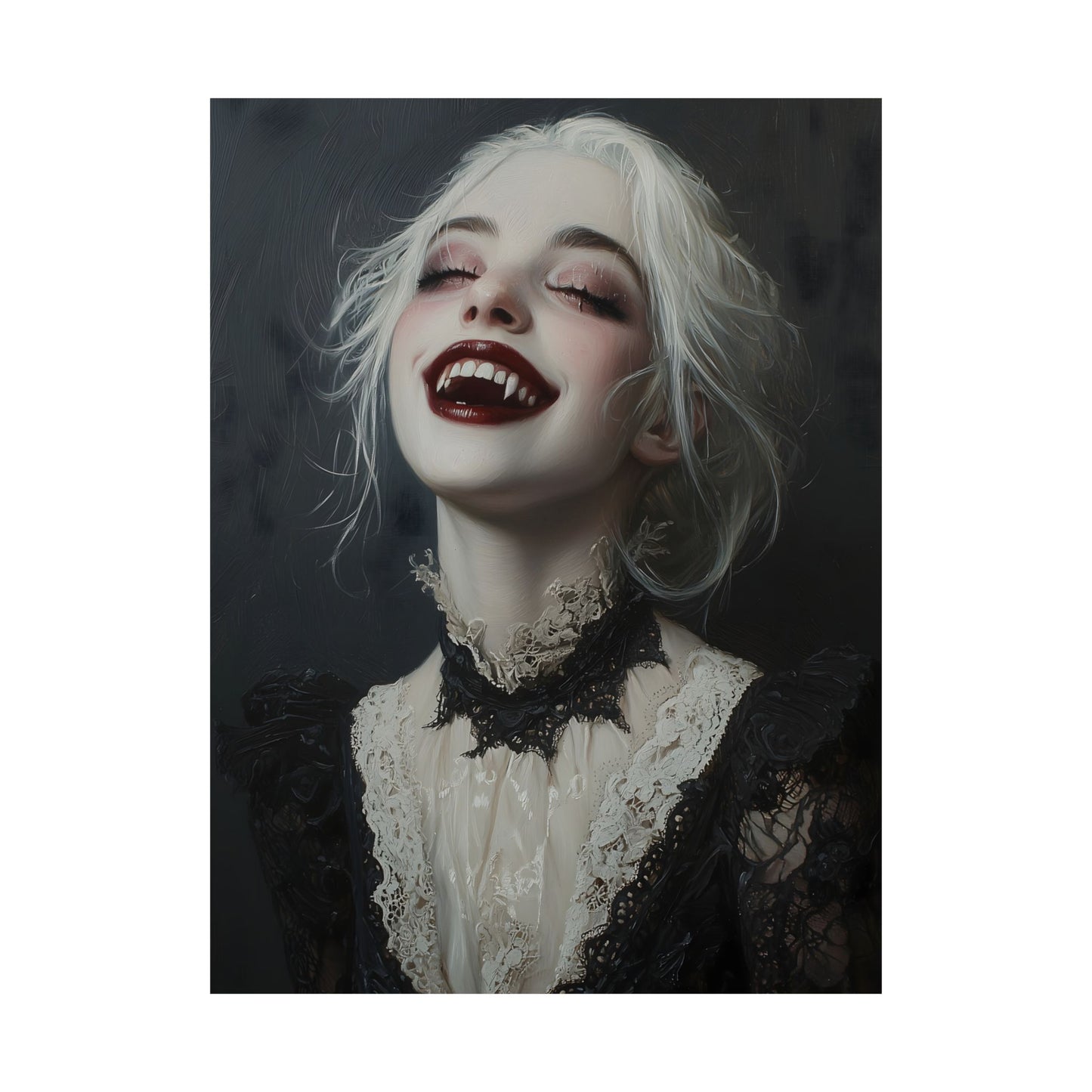 Vampire Girlie Art Print