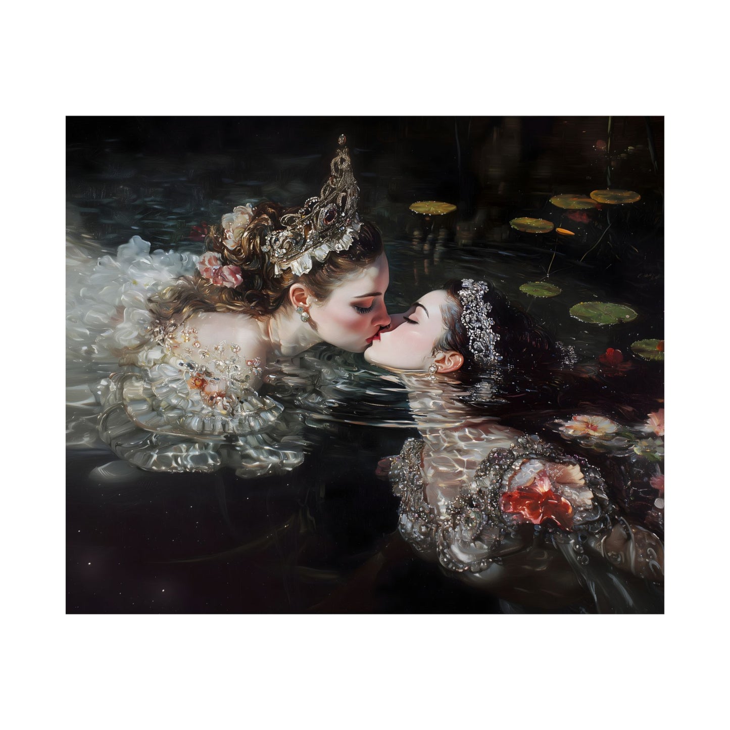 Sapphic Waters Art Print