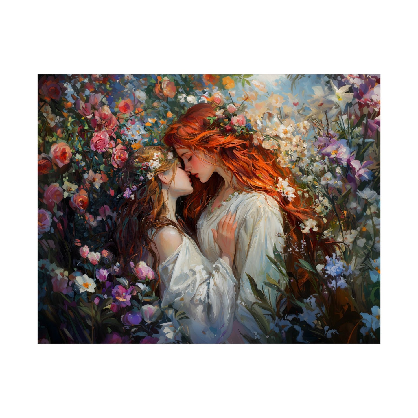 Floral Queens Art Print