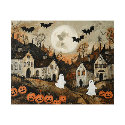 Halloween Town Art Print