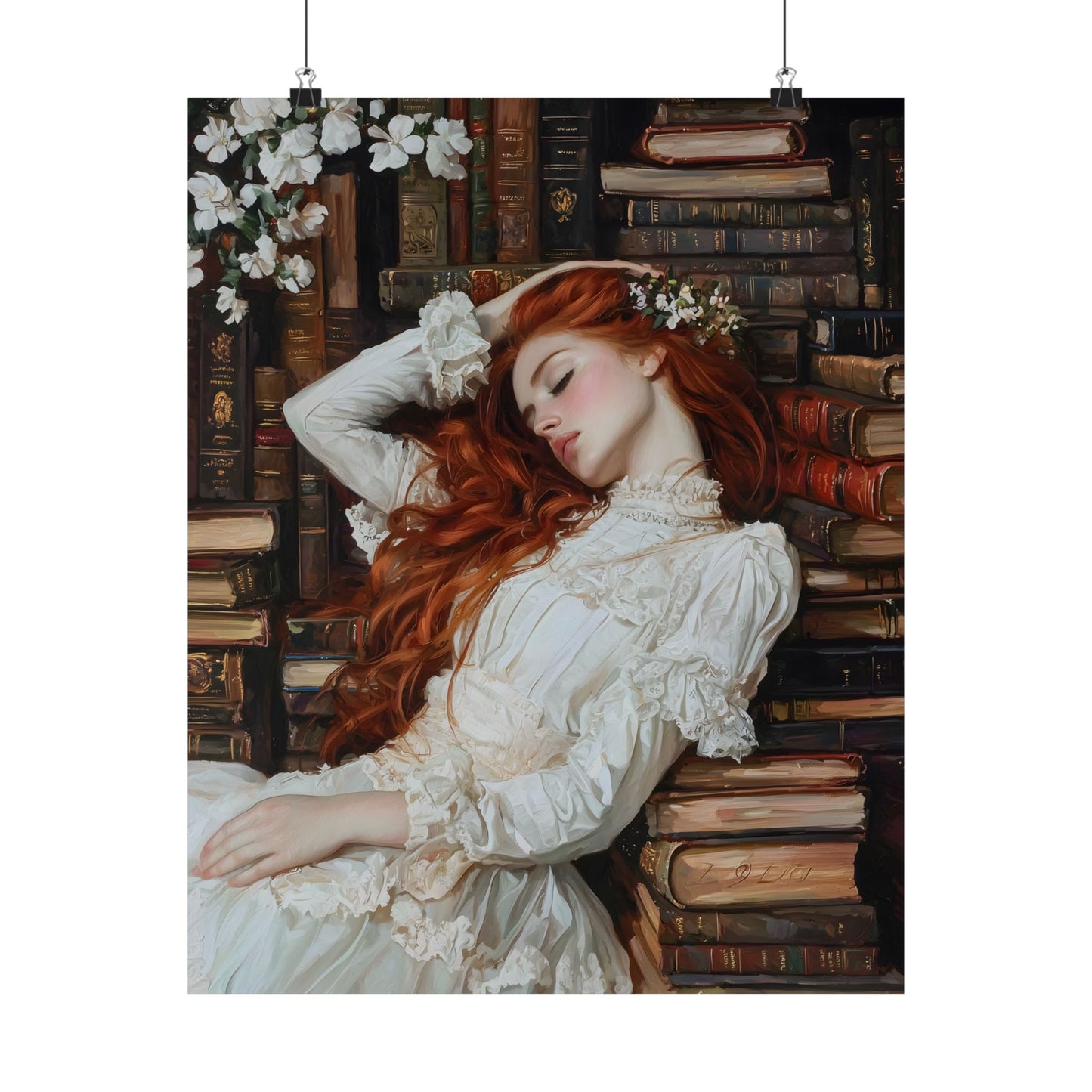 Book Dreamer Art Print